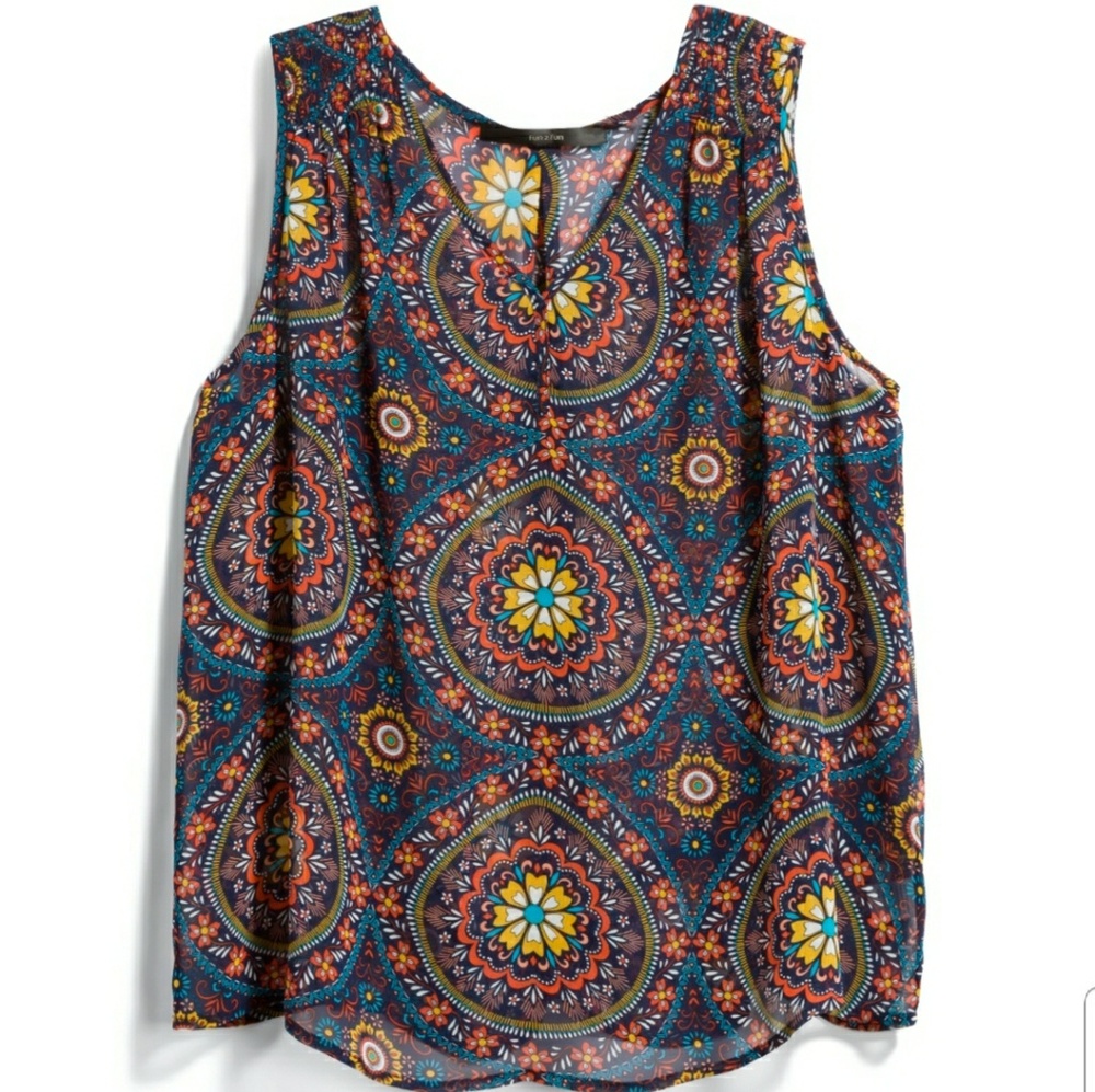Fun2Fun Leicy V Neck Blouse